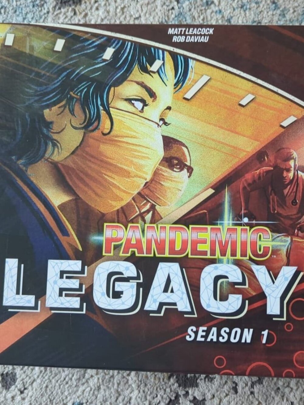 Z-Man Games Pandemic Legacy Season 1 Board Game Cooperative Play